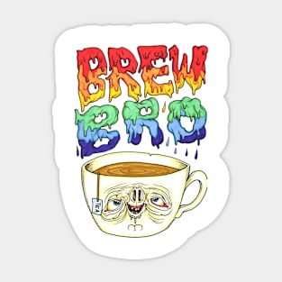 BREW BRO Sticker